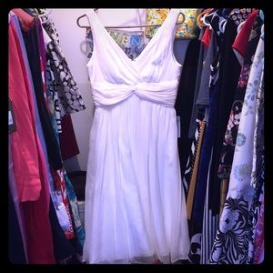 Donna Morgan white dress